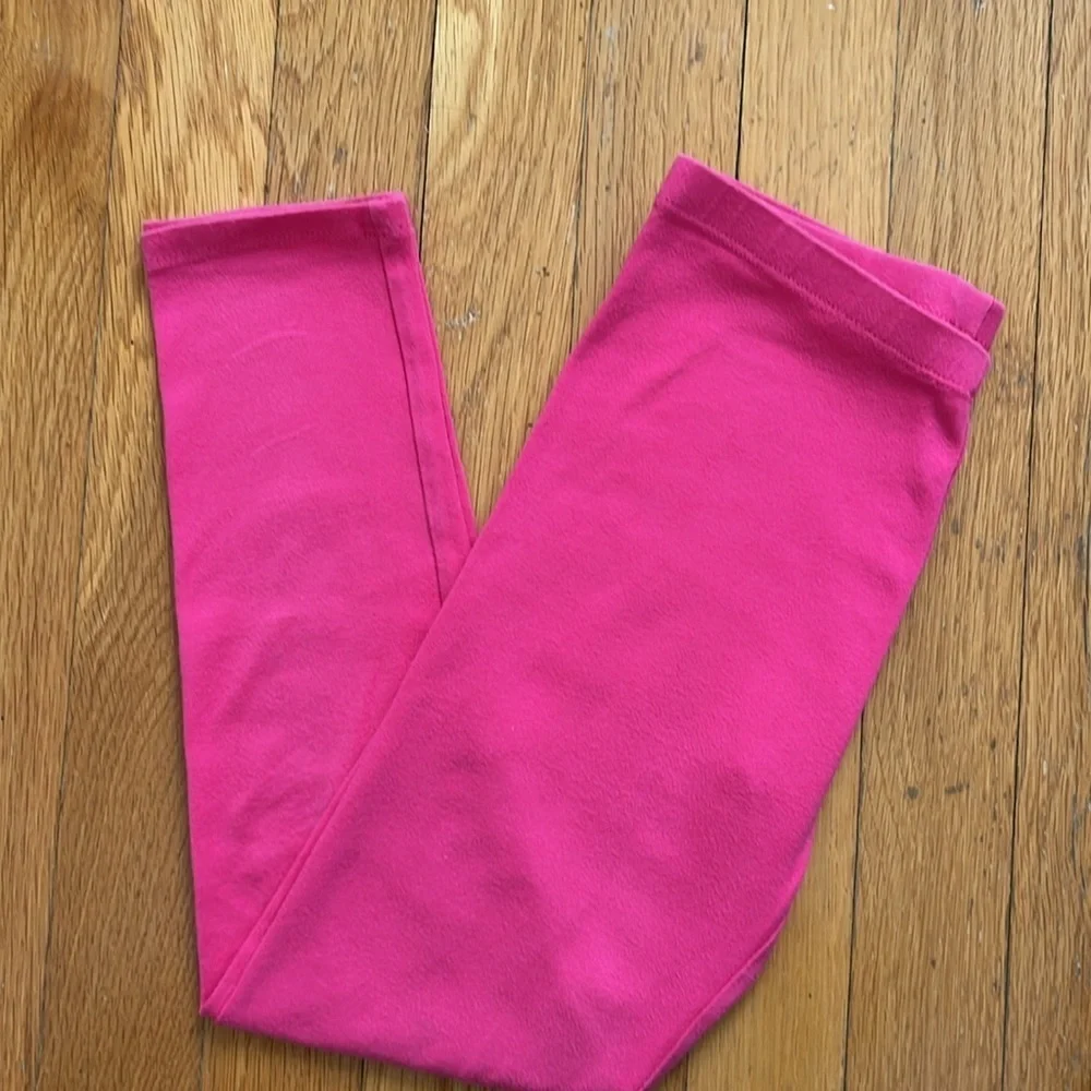 Size 7 Girls 3 pc. Summer Cotton Play Dress and Leggings Stretch Pants Set